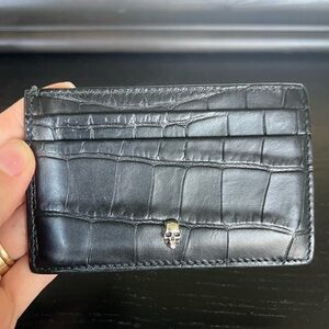 Alexander McQUEEN
Croc Embossed Leather Card Case